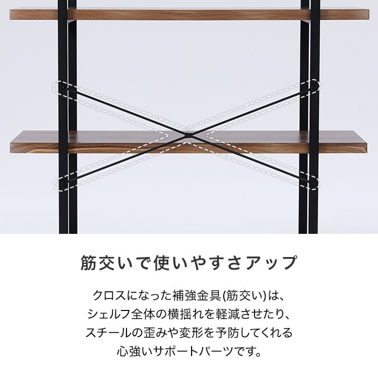楽天市場】オープンシェルフ オープンラック 3段 スチールラック