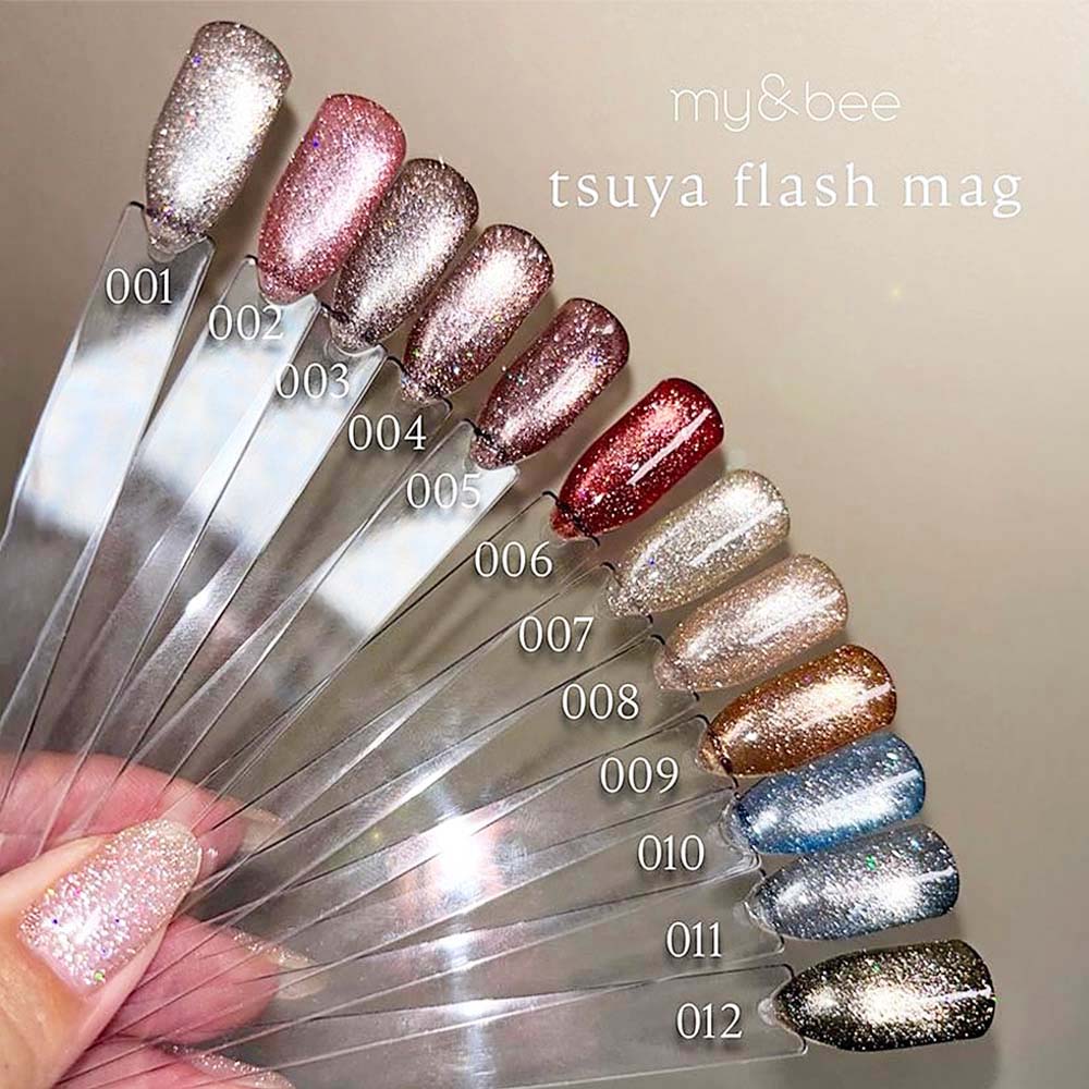 楽天市場】マイビー my&bee つやフラッシュマグ 12色セット TF-001G