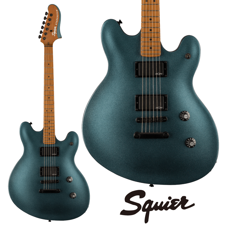 良品】Squier STG-38 Stage Caster キルトメイプル