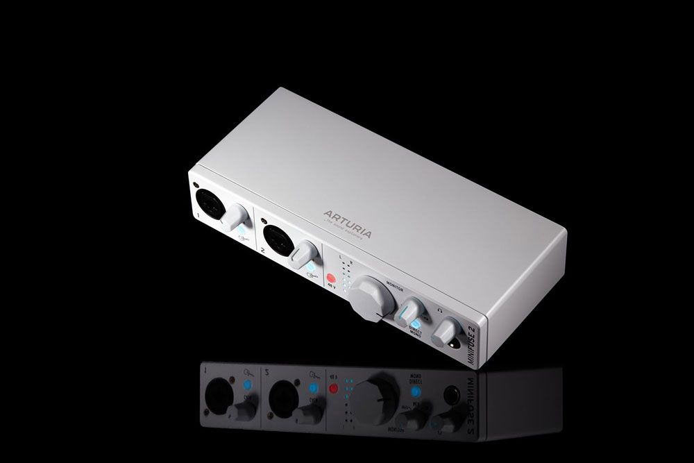 楽天市場】ARTURIA MINIFUSE 2 BK 新品 オーディオインターフェイス