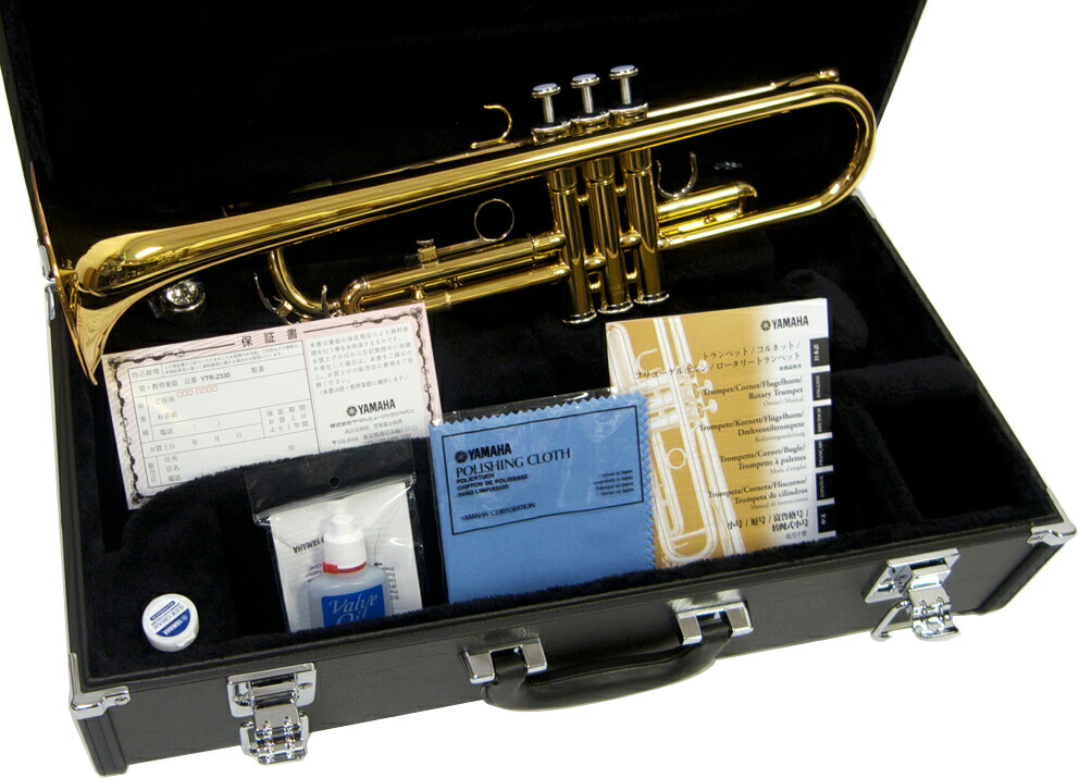 楽天市場】YAMAHA ヤマハ YTR-2330 トランペット ラッカー ゴールド