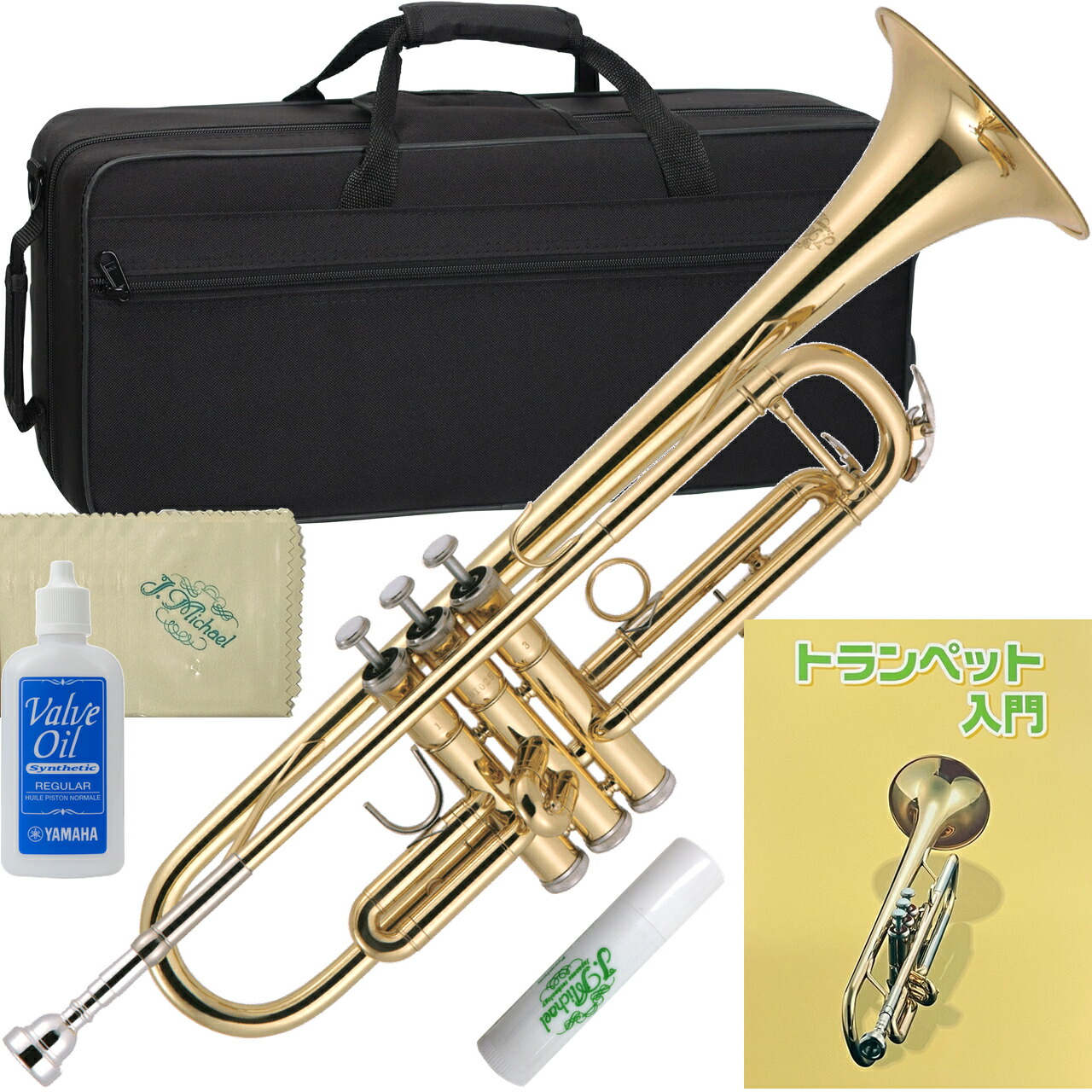 J.MichelマイケルトランペットTR-200本体 ボトムキャップ ミュート J