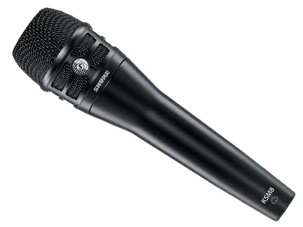 楽天市場】SHURE シュア KSM8/B (ブラック) ◇ ダイナミックマイク
