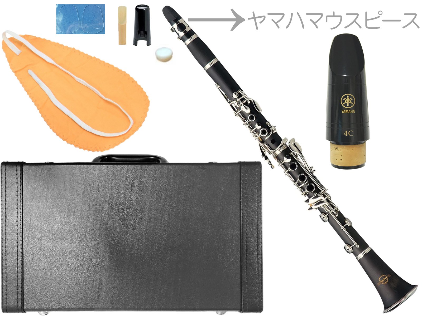 楽天市場】MAXTONE マックストーン CL-40 B♭ クラリネット 樹脂製