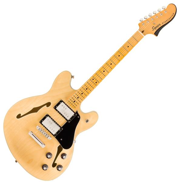 楽天市場】SQUIER スクワイヤー Classic Vibe Starcaster NAT スター