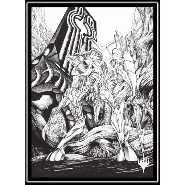 楽天市場】【新品】MTG プレイヤーズカードスリーブ ファイレクシア