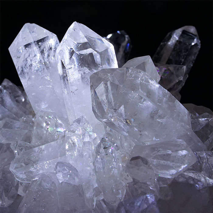 楽天市場】【 一点もの 】 ゼッカデソーザ水晶 原石 クラスター 967g