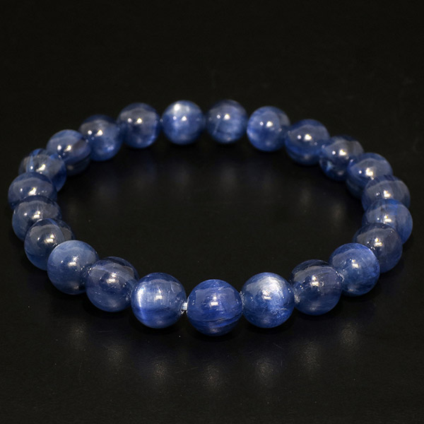 楽天市場】カイヤナイト ブレスレット 高品質 6A グレード 8mm 17.5cm