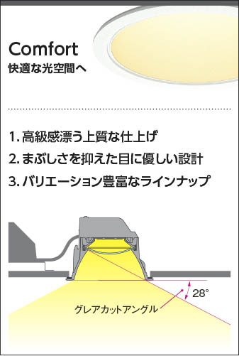 楽天市場】AD1231W99 Fit調色・光色切替LED高気密SBダウンライト 別途