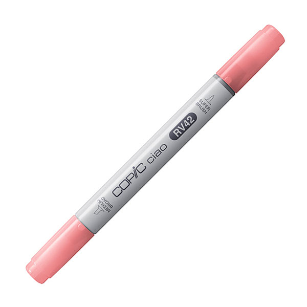 楽天市場】コピックチャオ RV42 1本 単品 サーモン・ピンク Salmon