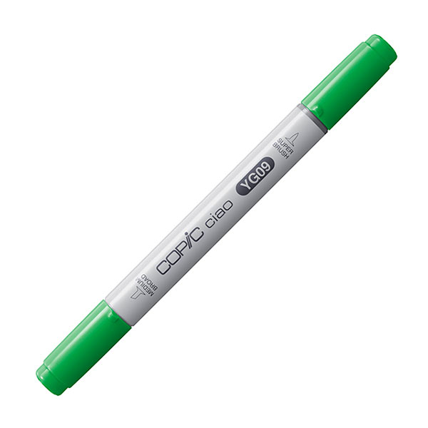 楽天市場】コピックチャオ YG09 1本 単品 レタス・グリーン Lettuce