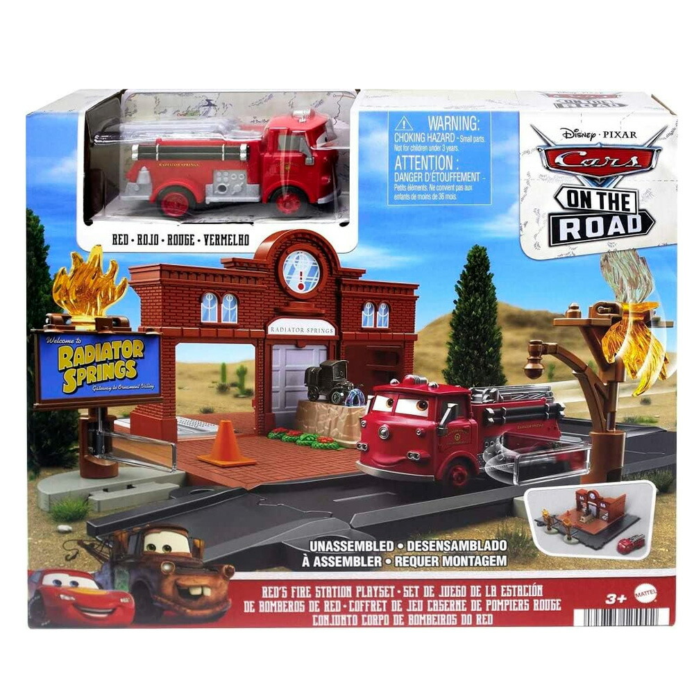 楽天市場】CARS ON THE ROAD - RED'S FIRE STATION カーズ・オン・ザ