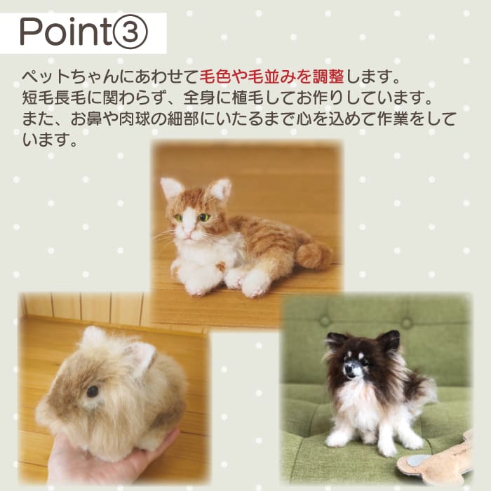 楽天市場】【プレゼント付き】羊毛フェルト うちの子フェルト 【お渡し