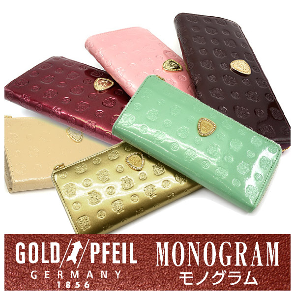 楽天市場】プレリー財布 GOLD PFEIL 「ゴールドファイル」 モノグラム