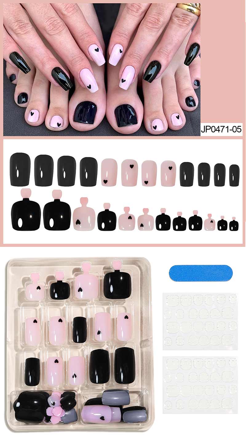 楽天市場】ネイルアート 1セット 可愛い優雅ネイル 48pcs 人工ネイル