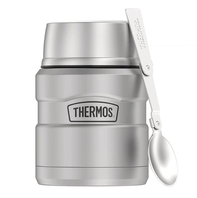 楽天市場】THERMOS Food Jar with Spoon 16 Ounce Stainless Steel
