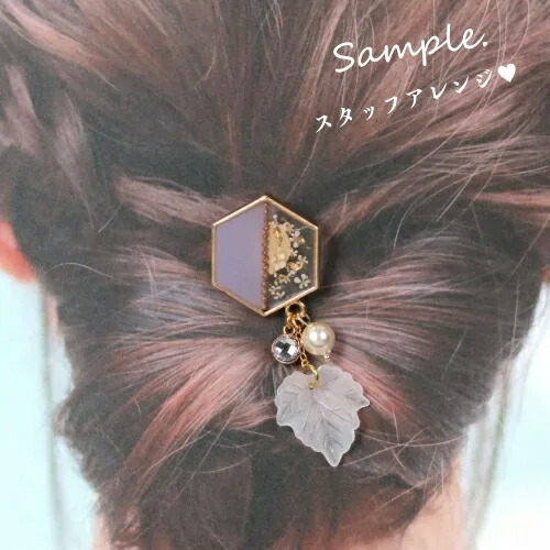 楽天市場】【ヘアーアクセサリー】10個 ポニーフック 40mm きれいめ