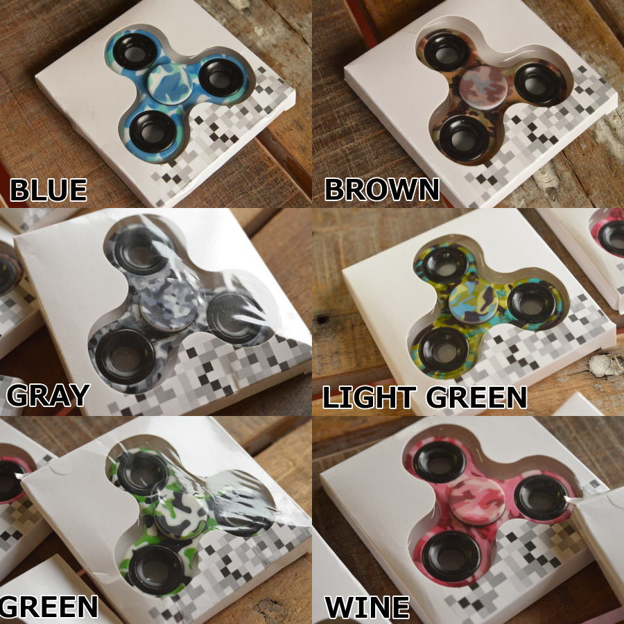 楽天市場】カモフラージュ 迷彩 ハンドスピナー Fidget spinner