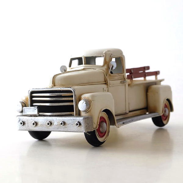 楽天市場】置物 オブジェ フォードトラック おもちゃ アンティーク調
