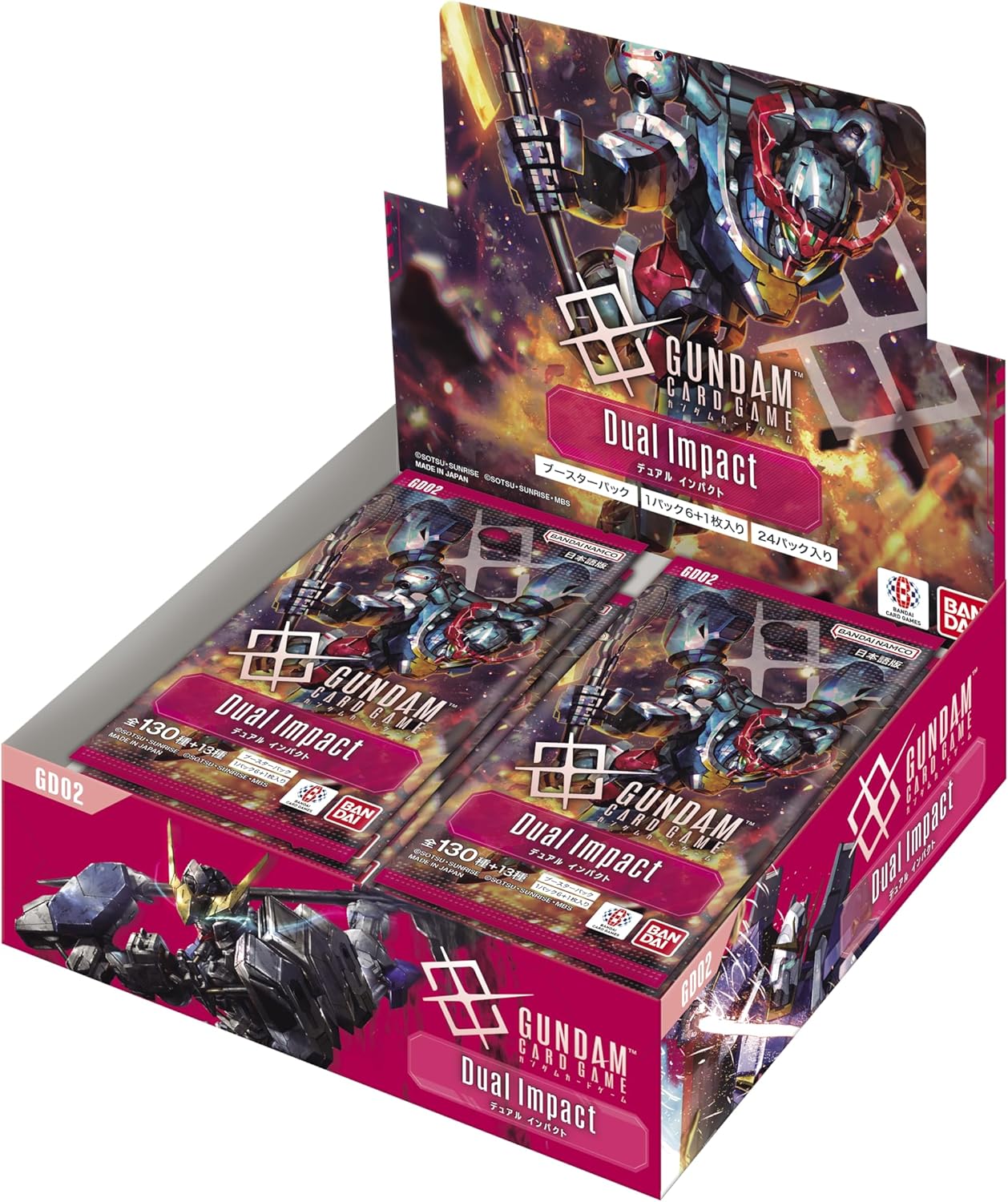 バンダイ ガンダムカードゲーム Dual Impact ブースターパック GD02