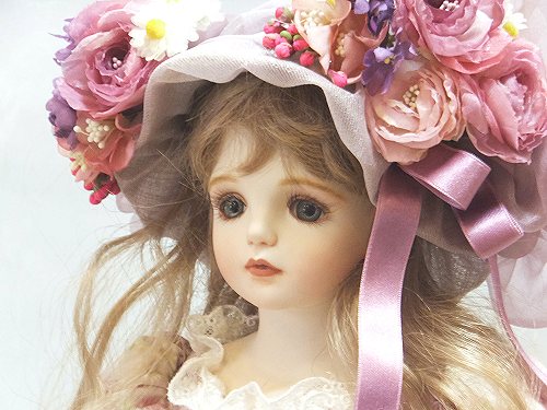 楽天市場】若月まり子 創作ビスクドール「ジュリエンティーヌ」若月