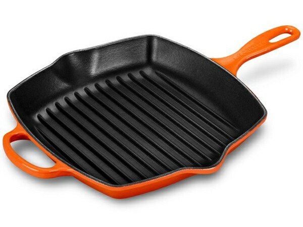 楽天市場】Le Creuset ル・クルーゼ スクエア・スキレットグリル 補助