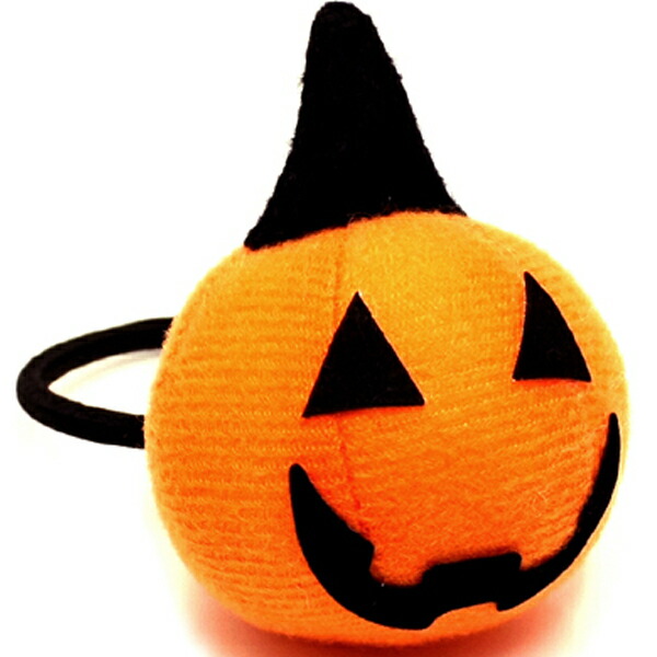 楽天市場】ヘアゴム ハロウィン ジャックオーランタン かぼちゃ/ふわ