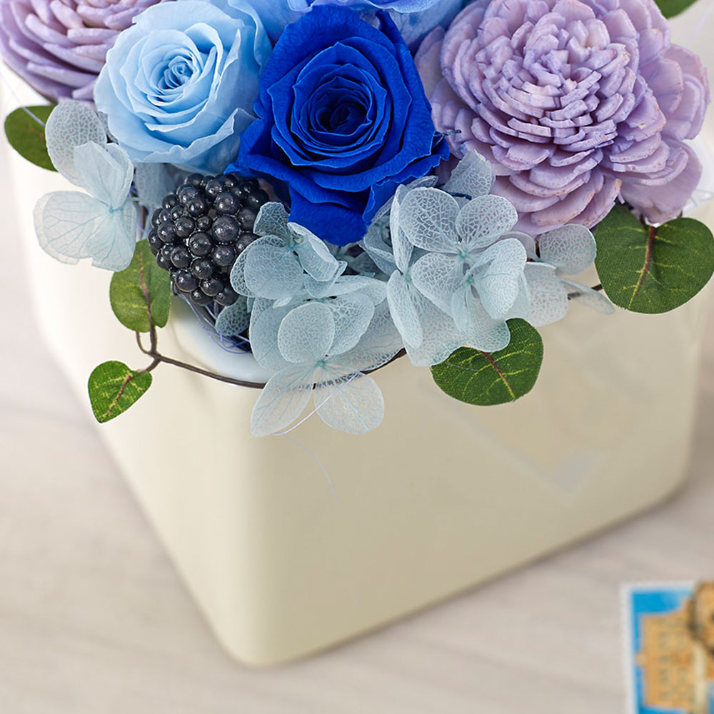 楽天市場】誕生日 花 プリザーブド＆アーティフィシャルアレンジメント
