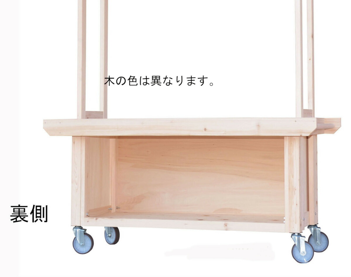楽天市場】マルシェ ワゴン イベント セール 屋台 販売台 板屋根付き