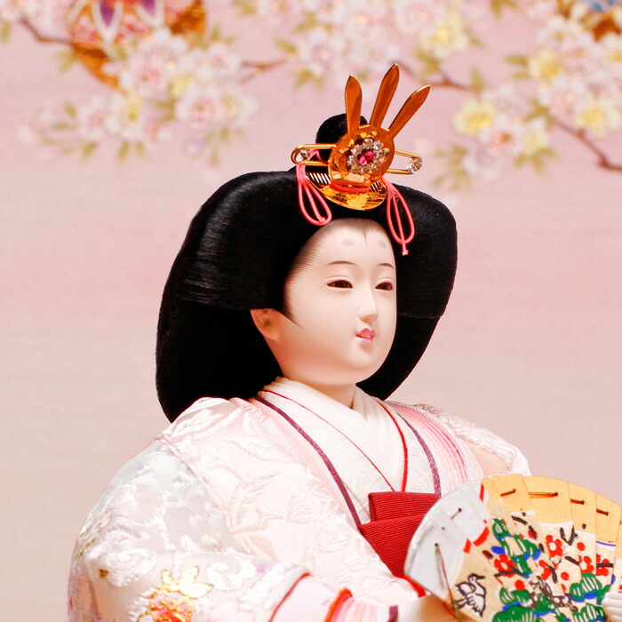楽天市場】【 雛人形 三段飾り 美結花雛】 おしゃれ 段飾り ひな人形