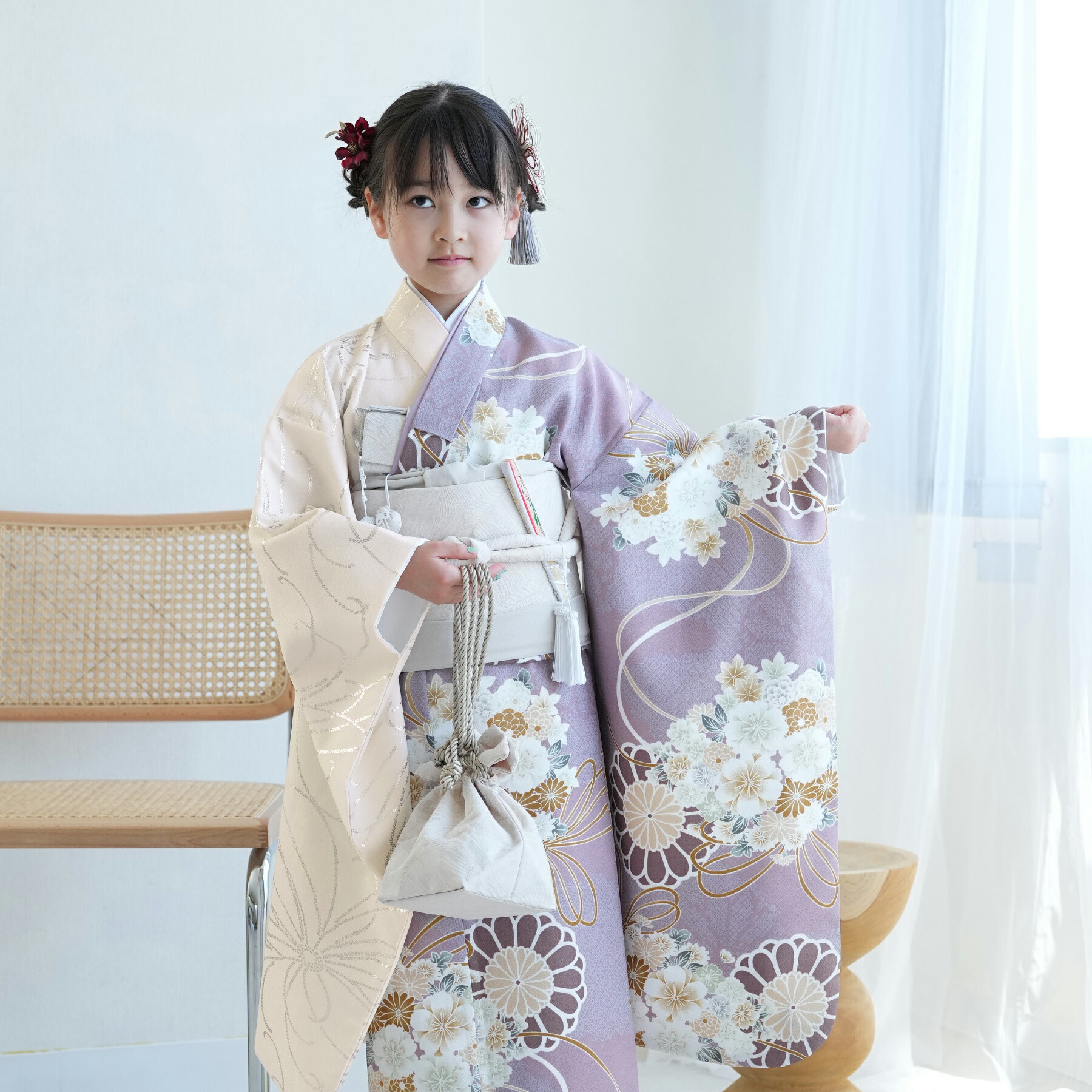 楽天市場】【レンタル】 七五三 7歳 着物 セット ひよこ商店 120cm