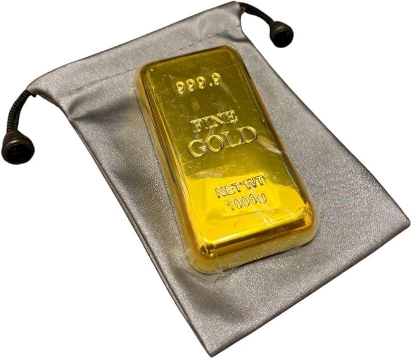 楽天市場】レプリカ ゴールドバー ディスプレイ 展示用 金塊 Gold 金の