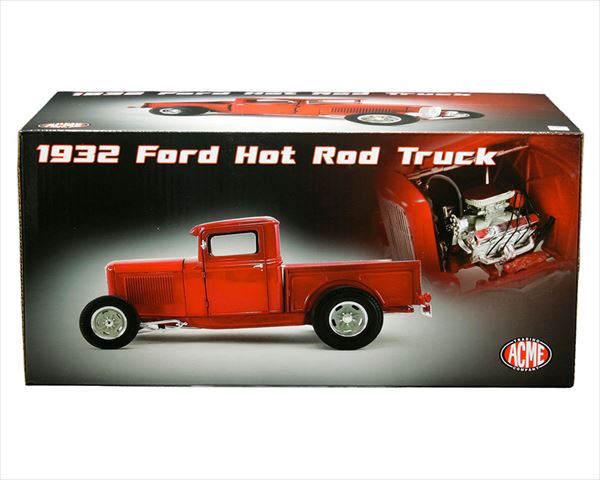 楽天市場】ミニカー 1/18 ACME トラック ホットロッド 赤 1932 Ford