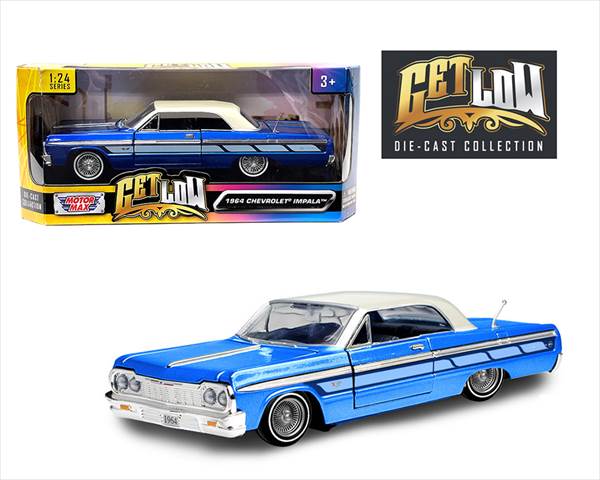楽天市場】ミニカー 1/24 MOTORMAX 1964 シボレー インパラ