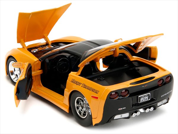 楽天市場】ミニカー 1/24 JadaTOYS 2006 シボレー・コルベット Z06