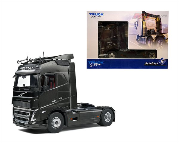 楽天市場】ミニカー 1/24 ボルボ トレーラートラック 黒色 2022 Volvo