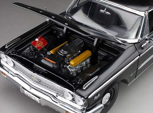 楽天市場】ミニカー 1/18 1964 フォード ギャラクシー 500XL 艶消し