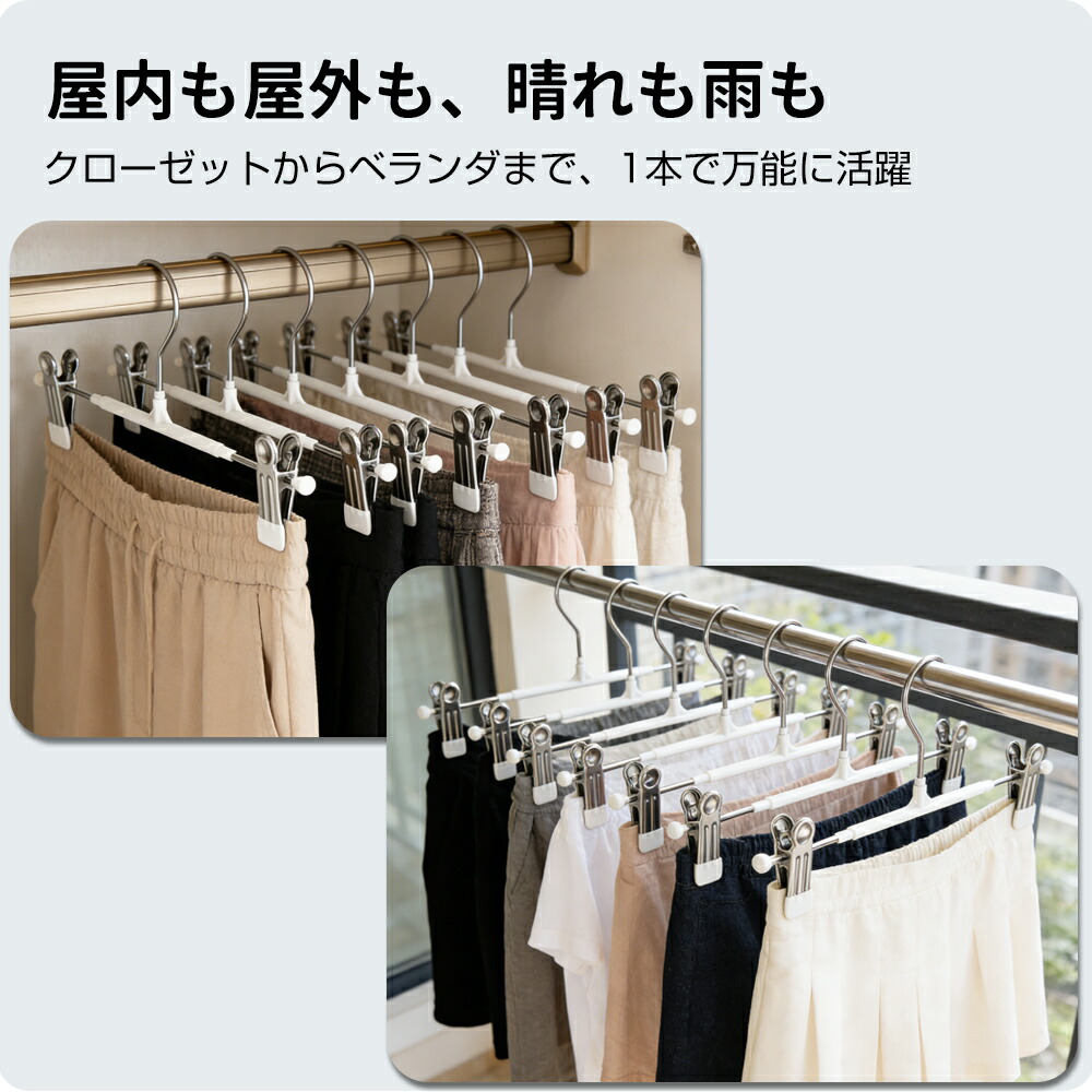 楽天市場】【☆楽天1位 】クリップハンガー10本 20本 40本 強力