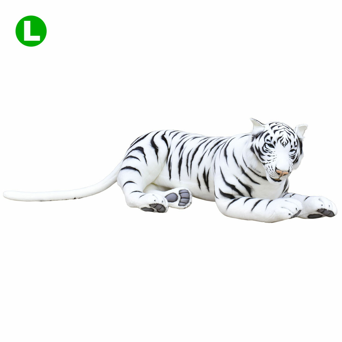 楽天市場】ハンサ HANSA ホワイトタイガー WHITE TIGER 100cm