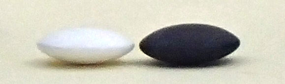 楽天市場】蛤碁石 徳用月 30号（厚さ約8.0mm）化粧箱入り : 安心真心