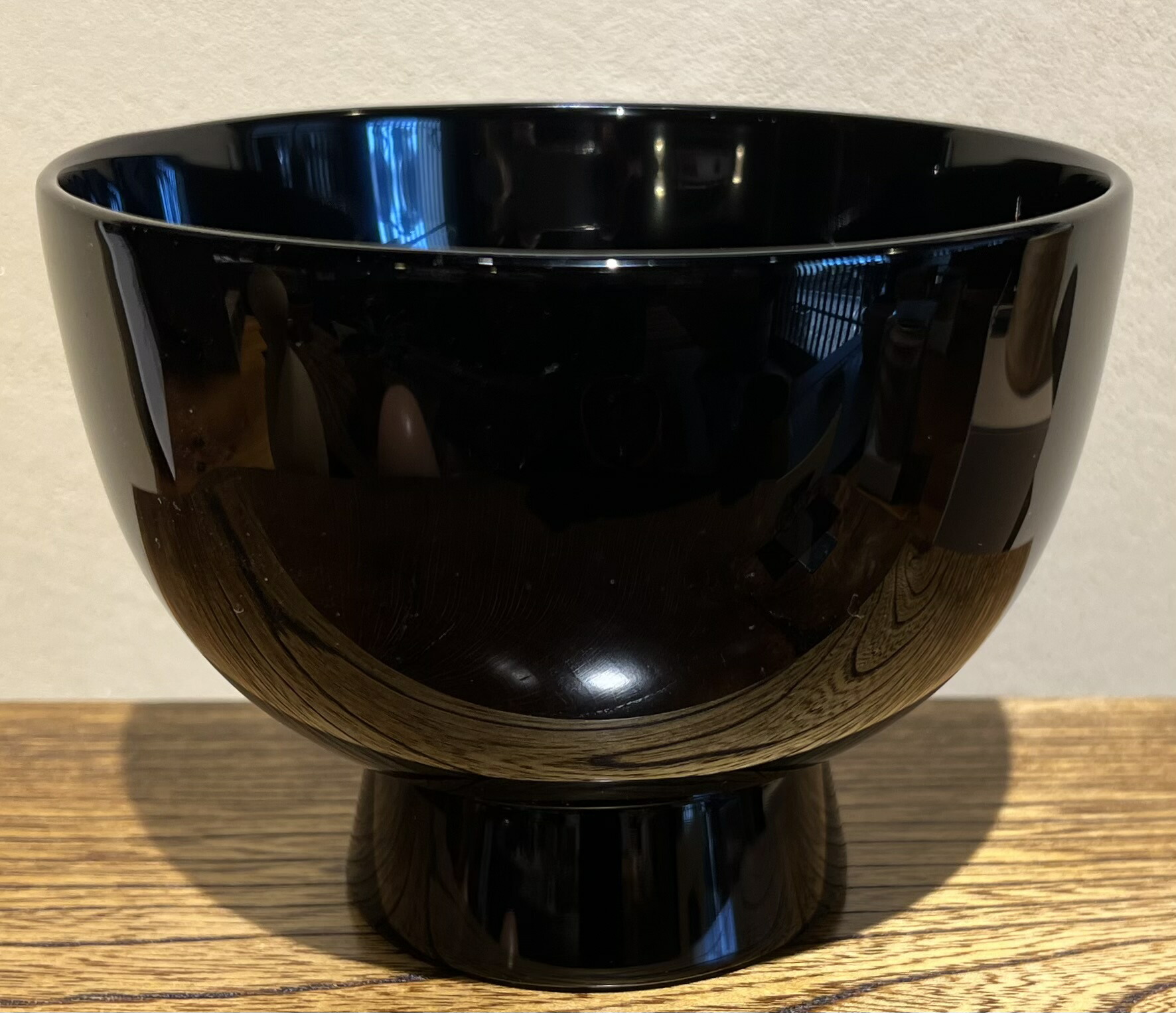 楽天市場】木製漆手塗 合鹿椀 黒 1客 : 五代目 池庄