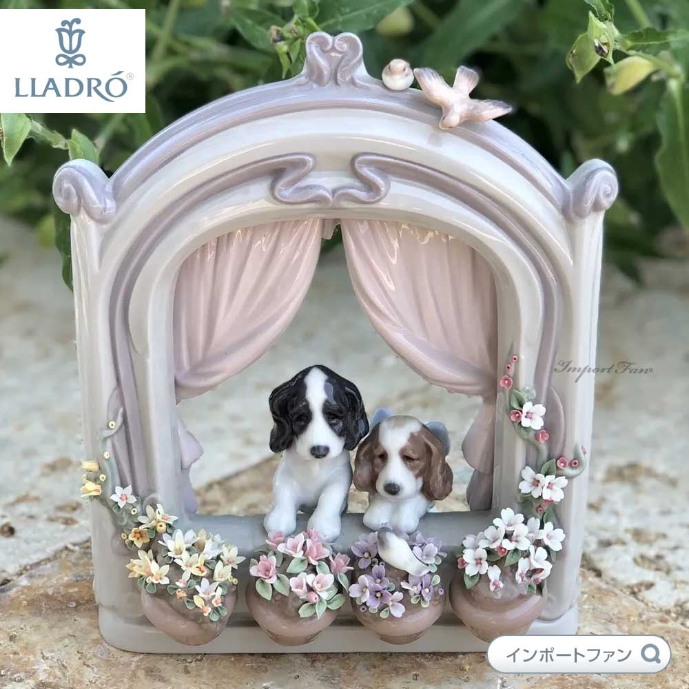 楽天市場】リヤドロ 可愛いながめ 犬 キャバリア・キング・チャールズ