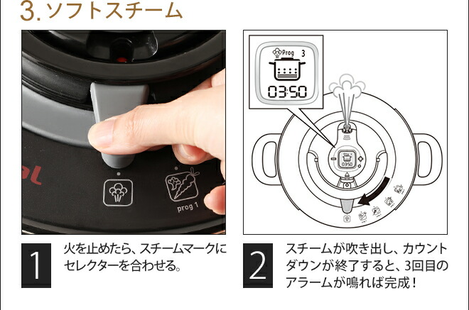楽天市場】圧力鍋 ティファール T-faL エクスペリエンス＋ 圧力なべ ih