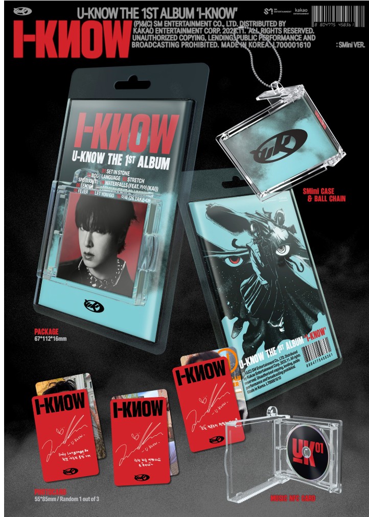楽天市場】U-KNOW YUNHO - 1st Full Album 「I-KNOW」 (SMini Ver