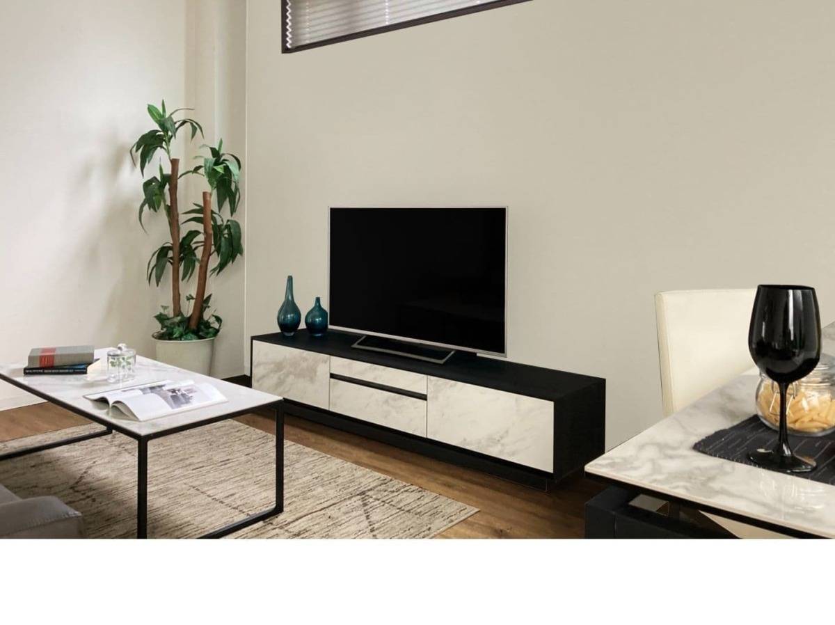 テレビボード大理石調 東京インテリア 今週末まで限定価格！ テレビ