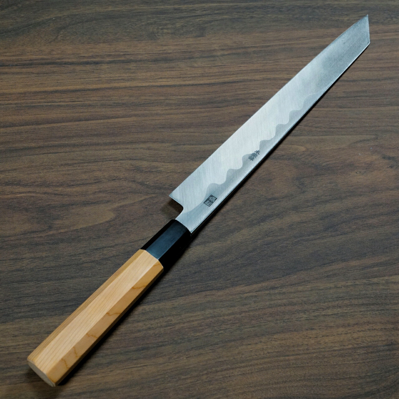 楽天市場】【楽天1位】包丁 切付柳刃 正夫 240mm 郷右馬允義弘 青紙1号
