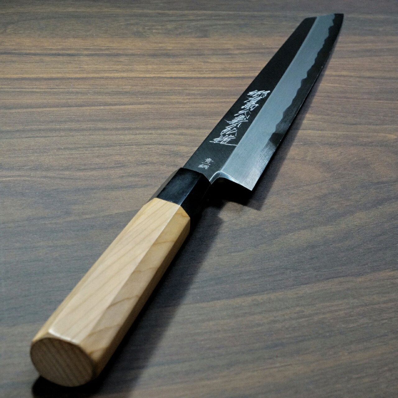 楽天市場】【楽天1位】包丁 切付柳刃 正夫 240mm 郷右馬允義弘 青紙1号