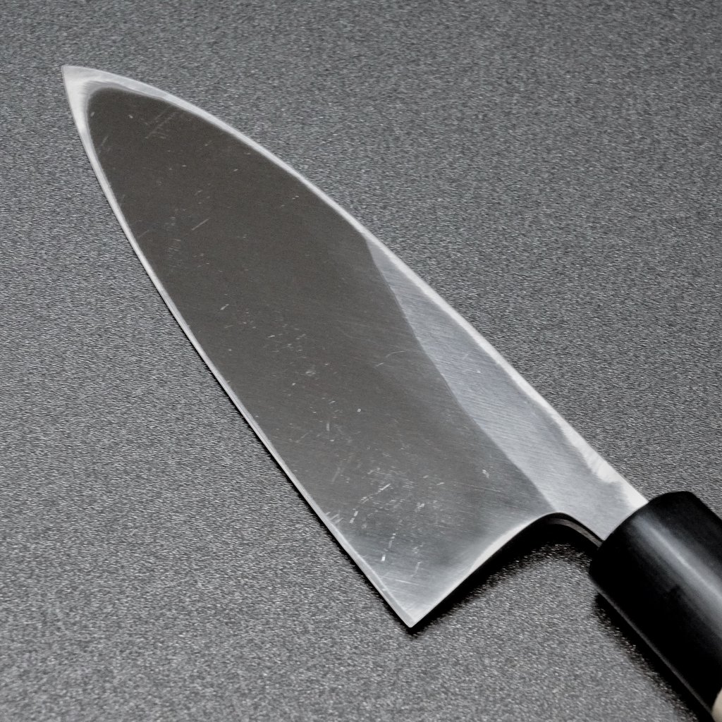 楽天市場】【楽天1位】包丁 出刃 120mm 郷右馬允義弘 上作 白紙2号 鞘
