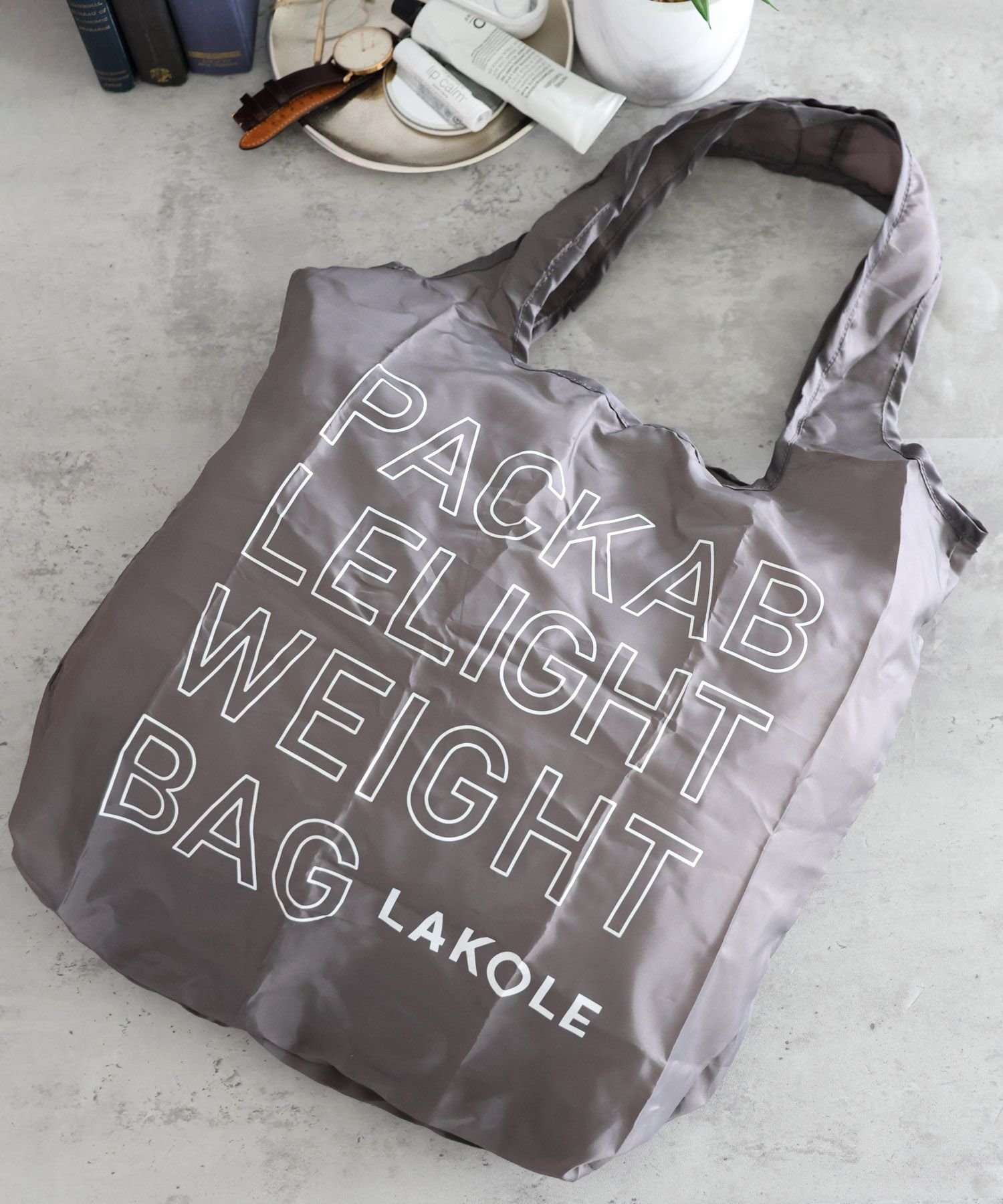 LAKOLE｜ロゴエコバッグ | Rakuten Fashion(楽天ファッション／旧楽天
