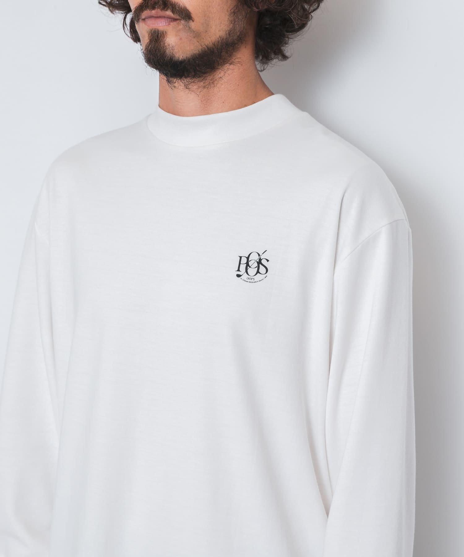 Sonny Label｜OOPS 機能付きモックネックロングTシャツ | Rakuten